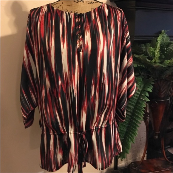 Gorgeous Michael Koran Drop-Waist  Top - Picture 2 of 8